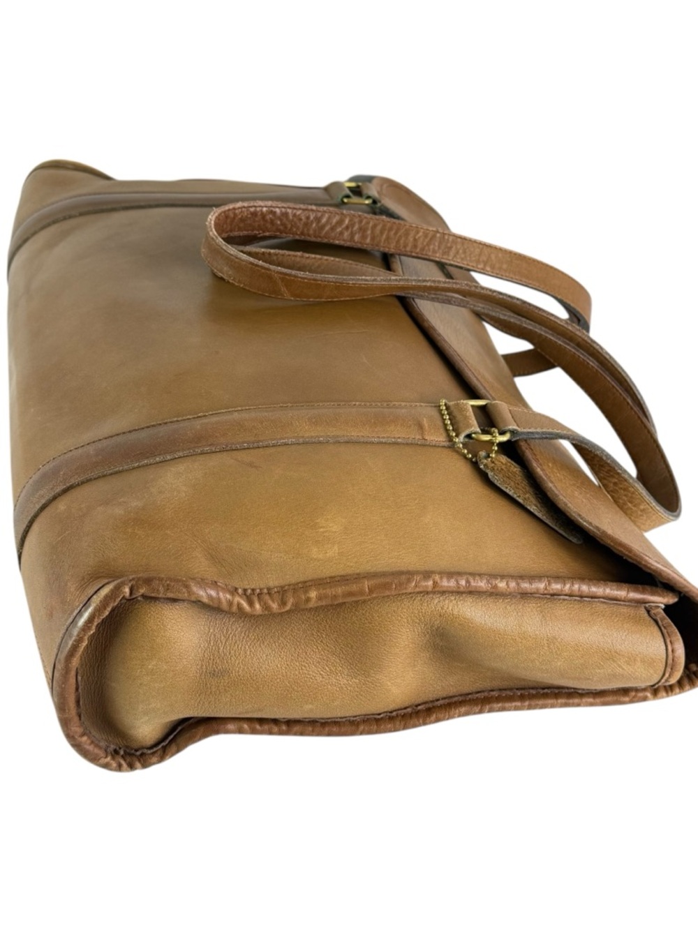 COACH 5190 British Tan Leather Envelope Portfolio Made in New York City USA - Picture 6 of 17